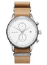 MVMT Brown Leather Dress Watch