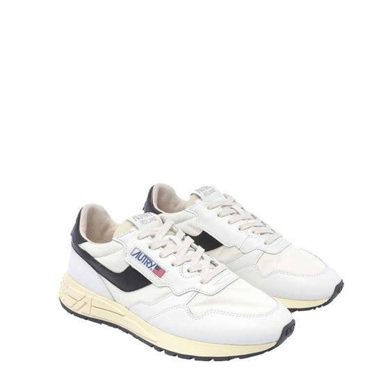 Autry White Leather Athletic Sneakers
