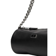 Tommy Hilfiger Jeans Black Artificial Leather Handbag