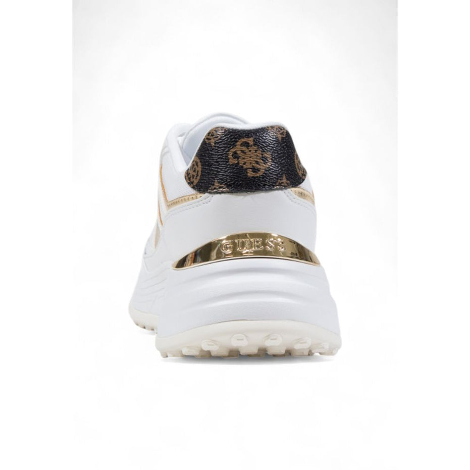 Guess White Polyethylene Chunky Sneakers