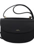 A.P.C. Black Leather Shoulder Bag