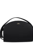 A.P.C. Black Leather Crossbody Bag