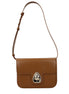A.P.C. Brown Leather Shoulder Bag