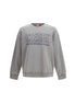 Diesel Gray Cotton Sweatshirt