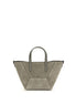 Brunello Cucinelli Brown Calf Leather Bos Taurus Shoulder Bag