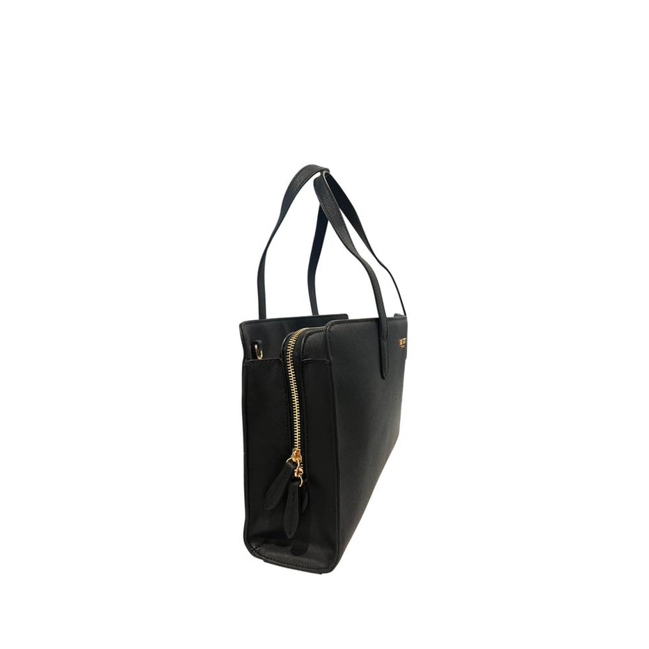Twinset Μαύρη Γυναικεία Τσάντα Ώμου από Συνθετικό Δέρμα