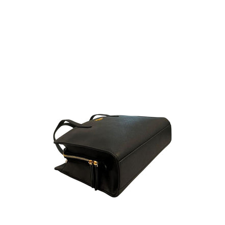 Twinset Black PU Women Shoulder Bag