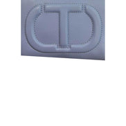 Twinset Blue PU Women Crossbody