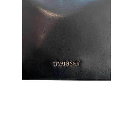 Τσάντα Ώμου Γυναικεία Twinset Μαύρη από PU