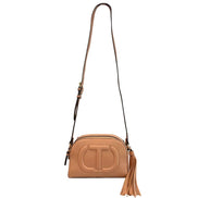 Twinset Pink Faux Leather Women Crossbody