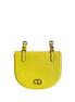 Twinset Yellow PU Women Crossbody Bag