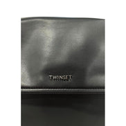 Τσάντα Χειρός Γυναικεία Twinset Μαύρη από PU
