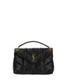 Saint Laurent Black Lamb Leather Shoulder Bag