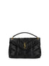 Saint Laurent Black Lamb Leather Shoulder Bag