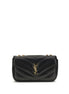 Saint Laurent Black Lamb Ovis Aries Aries Shoulder Bag