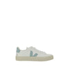 Veja White Calf Leather Bos Taurus Sneakers