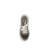 Brunello Cucinelli Bicolor Calf Leather Bos Taurus Athletic Sneakers