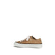 Brunello Cucinelli Beige Calf Leather Bos Taurus Low Top Sneakers