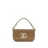 Dolce & Gabbana Brown Calf Leather Bos Taurus Handbag