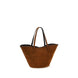 Staud Brown Calf Leather Bos Taurus Handbag