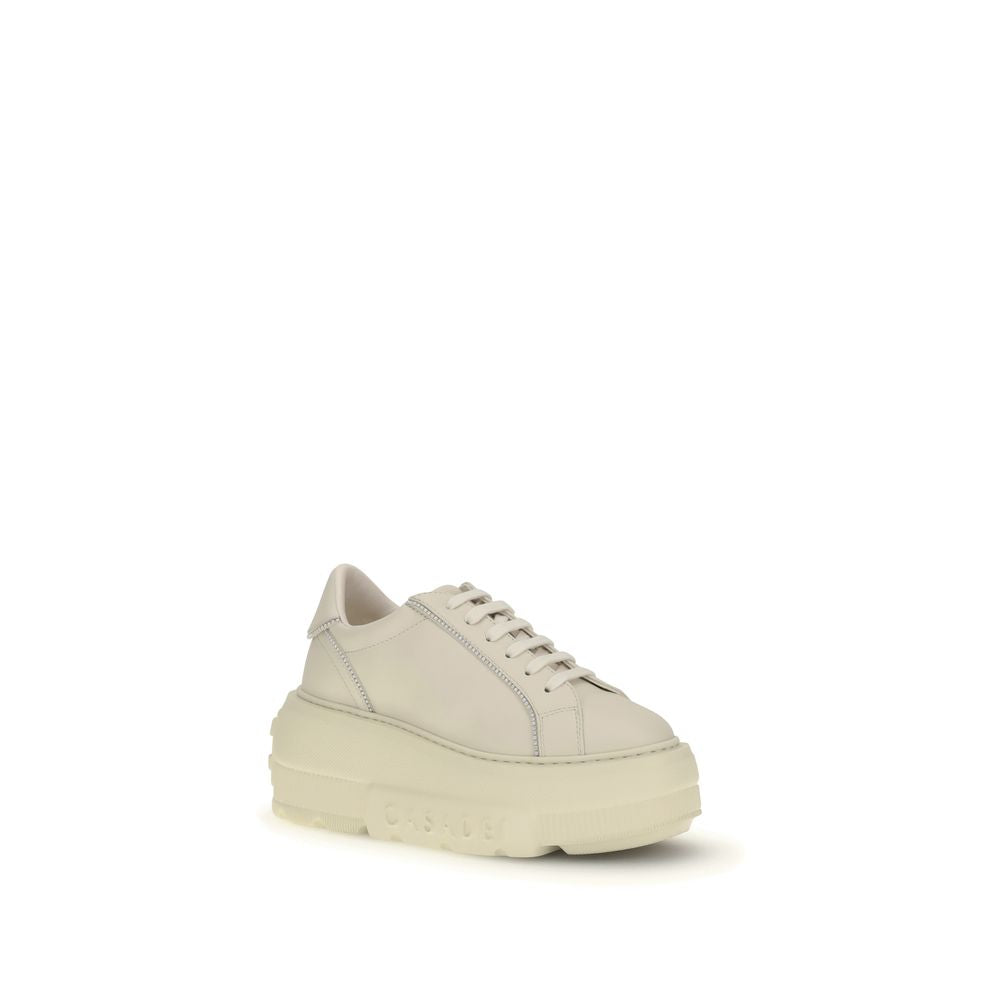 Chunky Sneakers Casadei Λευκό Καουτσούκ