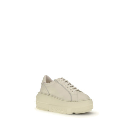 Chunky Sneakers Casadei Λευκό Καουτσούκ