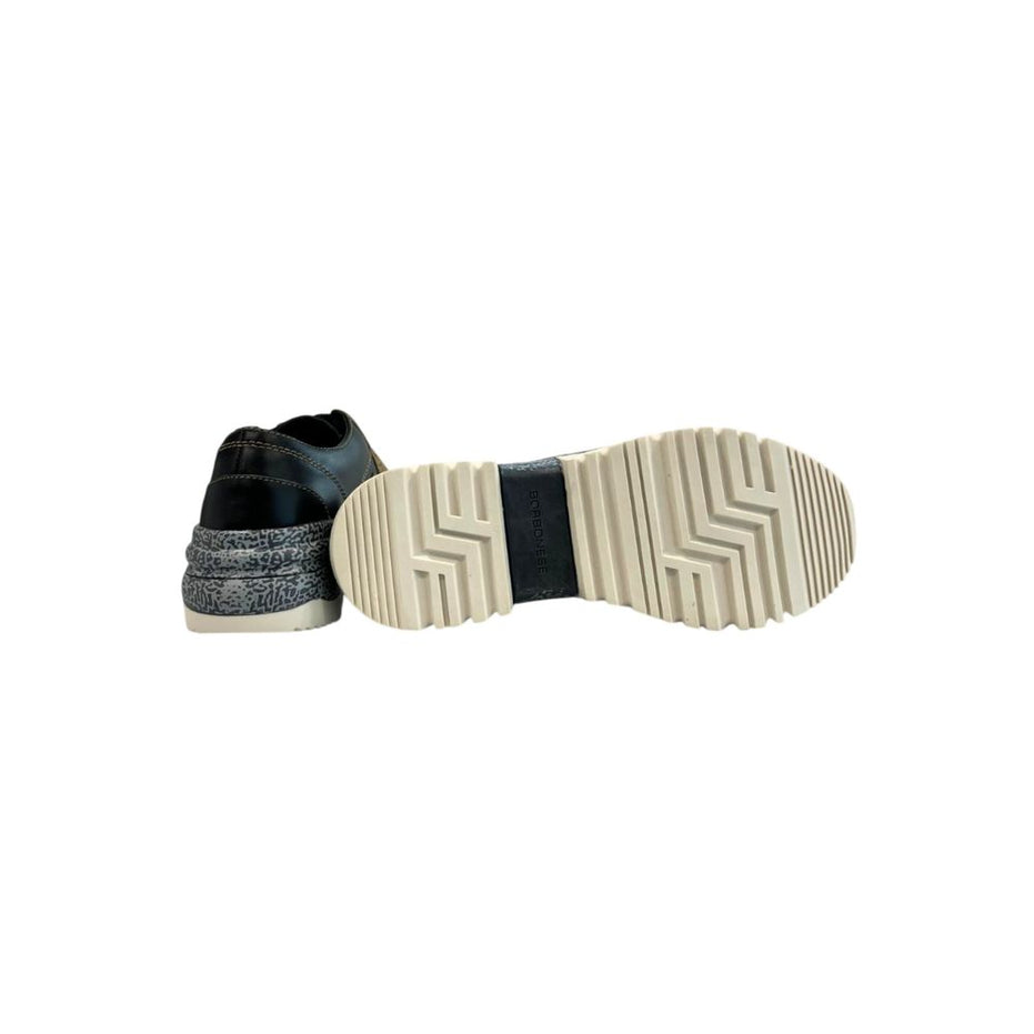 Borbonese Beige Leather Women Sneaker