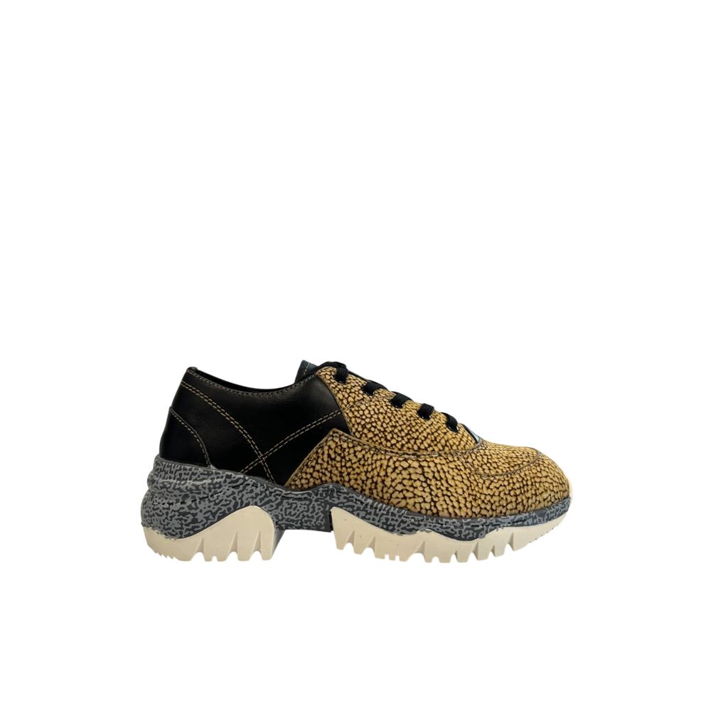 Borbonese Γυναικεία Sneakers από Μπεζ Δέρμα