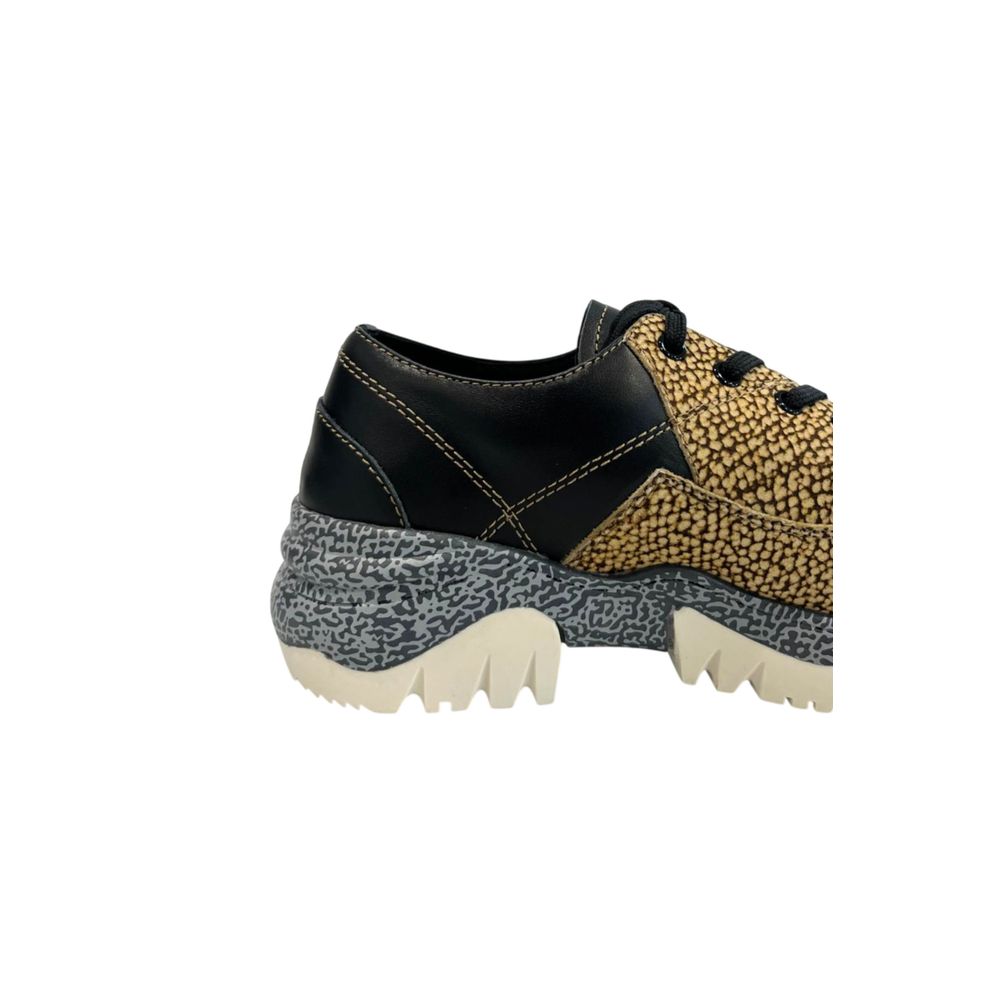 Borbonese Γυναικεία Sneakers από Μπεζ Δέρμα