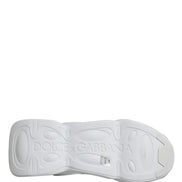 Dolce & Gabbana White Slip On Wave Low Top Sneakers Shoes