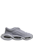 Dolce & Gabbana Gray Slip On Wave Low Top Sneakers