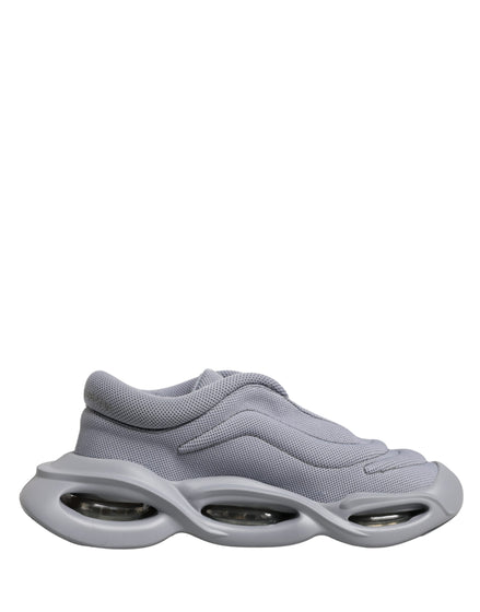 Dolce & Gabbana Gray Slip On Wave Low Top Sneakers