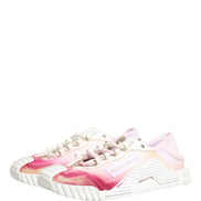 Dolce & Gabbana White NS1 Lace Up Low Top Sneakers Shoes