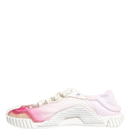 Dolce & Gabbana White NS1 Lace Up Low Top Sneakers Shoes