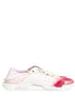 Dolce & Gabbana Λευκά NS1 Low Top Sneakers με κορδόνια