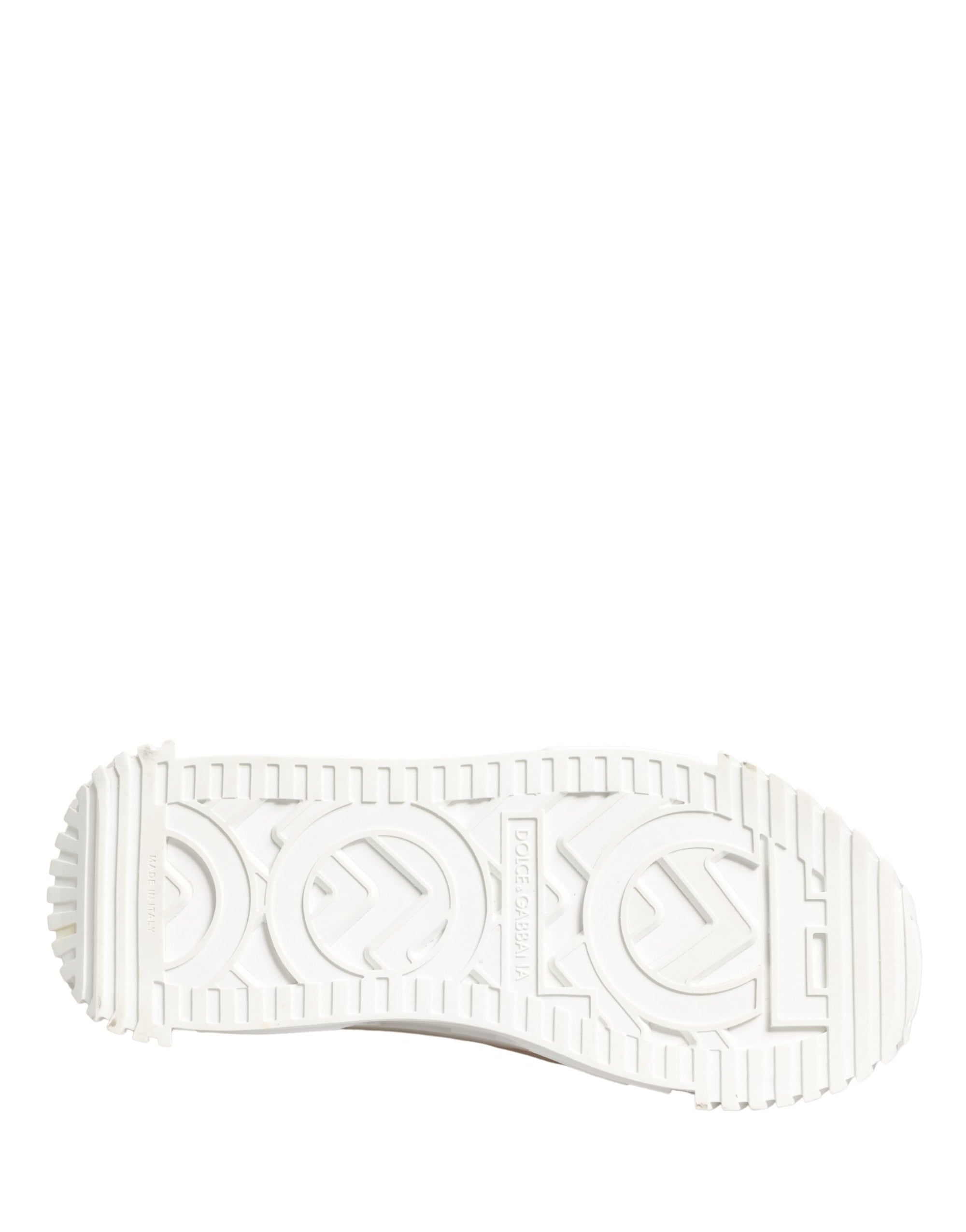 Dolce & Gabbana White NS1 Lace Up Low Top Sneakers Shoes