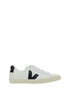Veja White Calf Leather Bos Taurus Sneakers