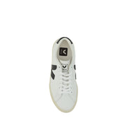 Veja White Calf Leather Bos Taurus Sneakers