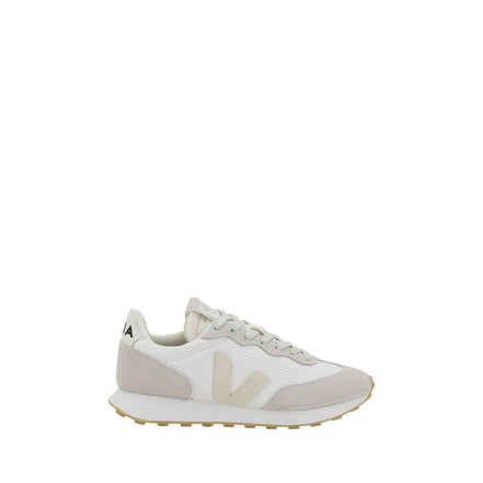 Veja White Calf Leather Bos Taurus Sneakers