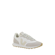 Veja White Calf Leather Bos Taurus Sneakers