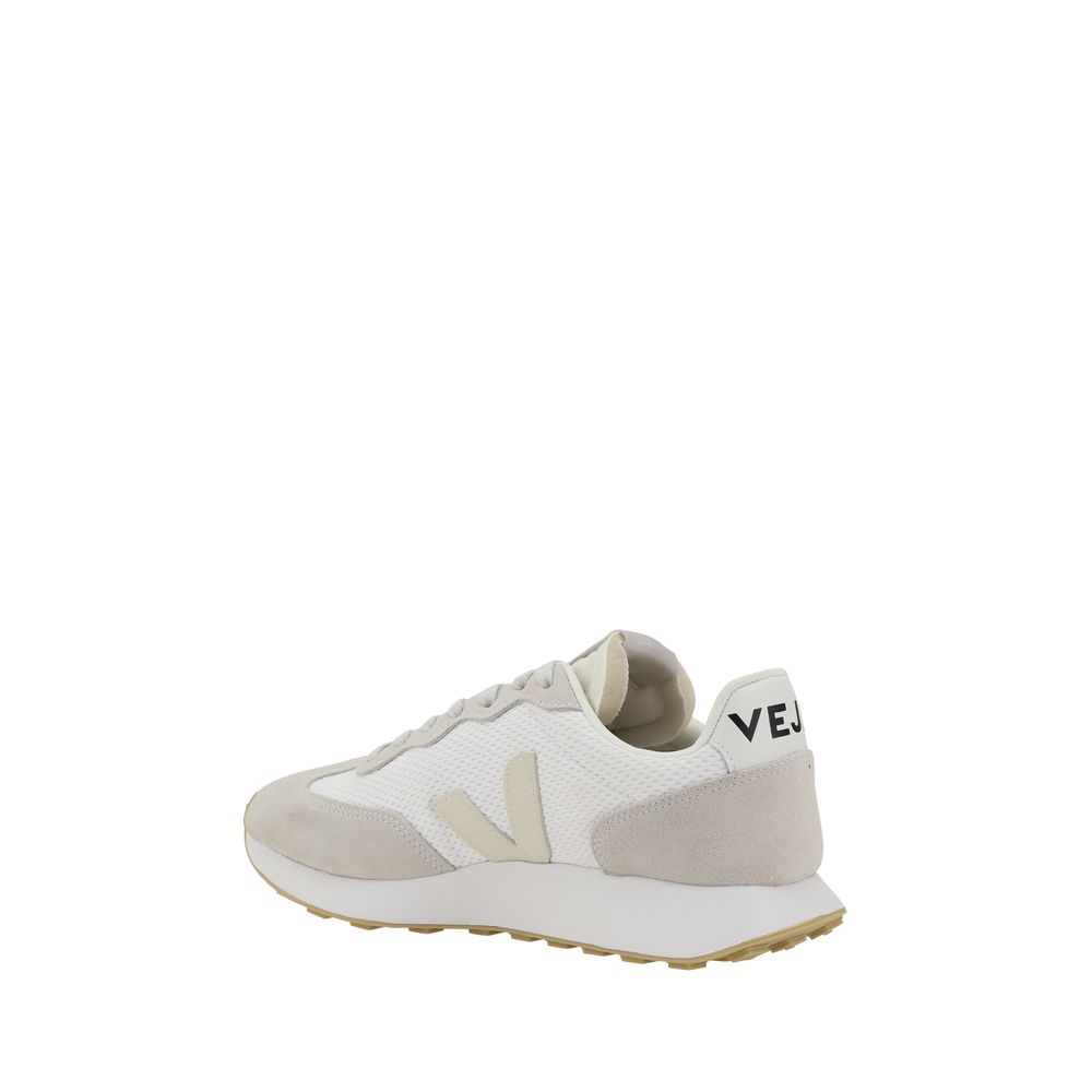 Veja White Calf Leather Bos Taurus Sneakers
