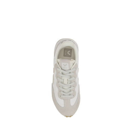 Veja White Calf Leather Bos Taurus Sneakers