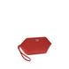 Ganni Πολύχρωμο Τσαντάκι Clutch από Ανακυκλωμένο Δέρμα