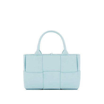 Bottega Veneta Blue Lamb Leather Tote Bag