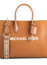 Michael Kors Brown Leather Shoulder Bag