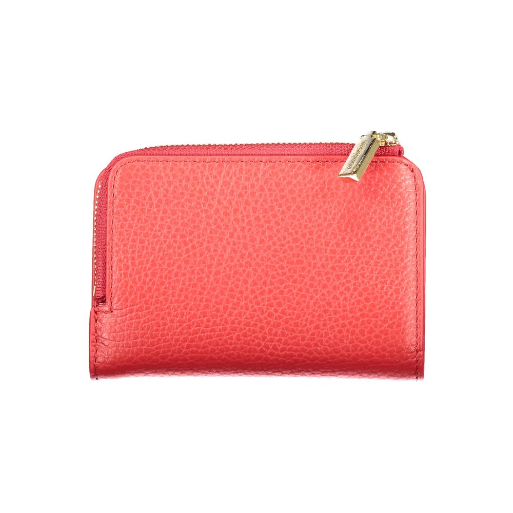 Γυναικείο Δερμάτινο Πορτοφόλι Coccinelle Rosso
