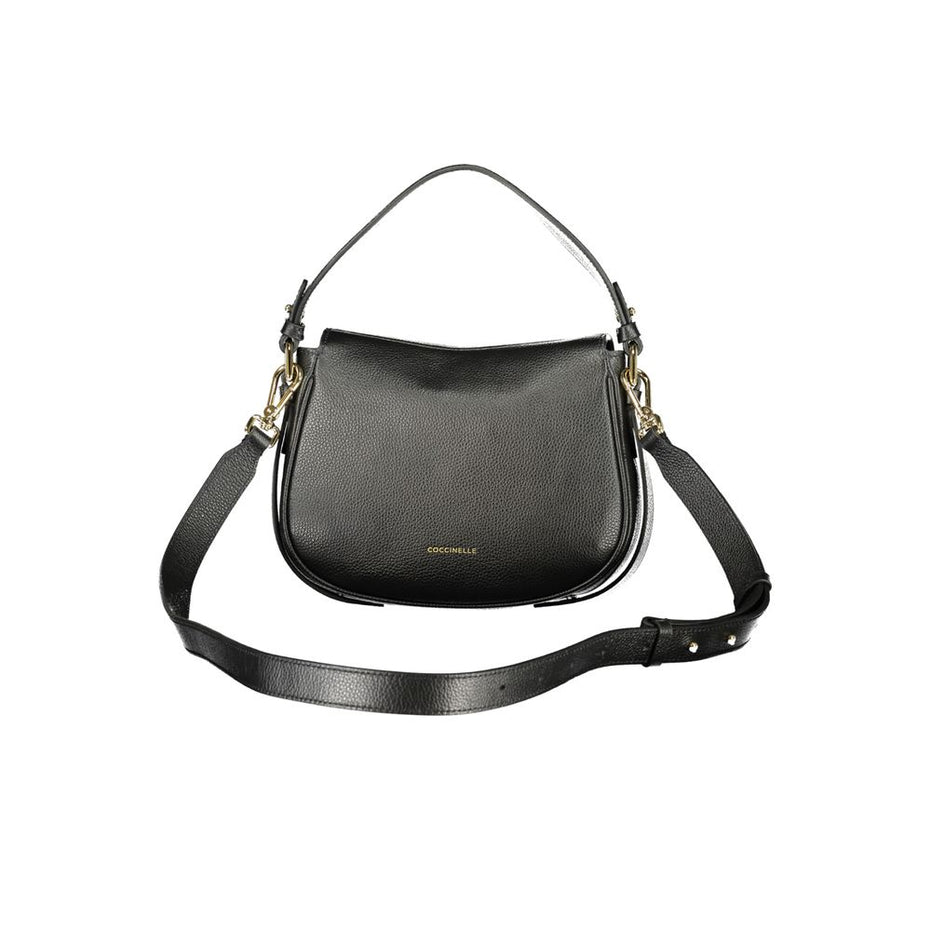 Coccinelle Black Leather Women Handbag