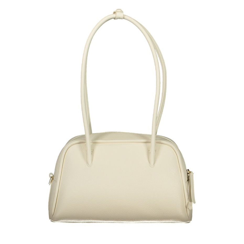 Coccinelle White Leather Handbag