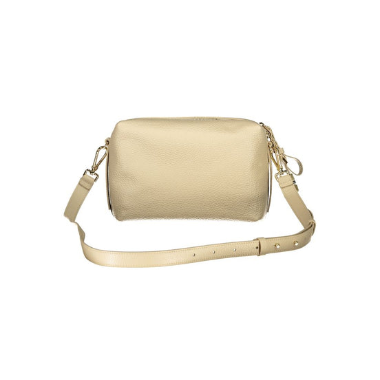 Γυναικεία τσάντα Coccinelle Beige από δέρμα