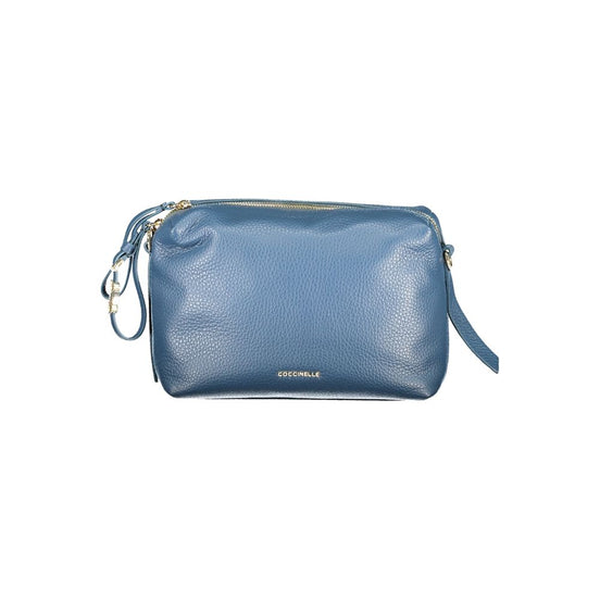 Γυναικεία τσάντα ώμου Coccinelle Blu Pelle Donna